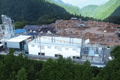 内子バイオマス発電所